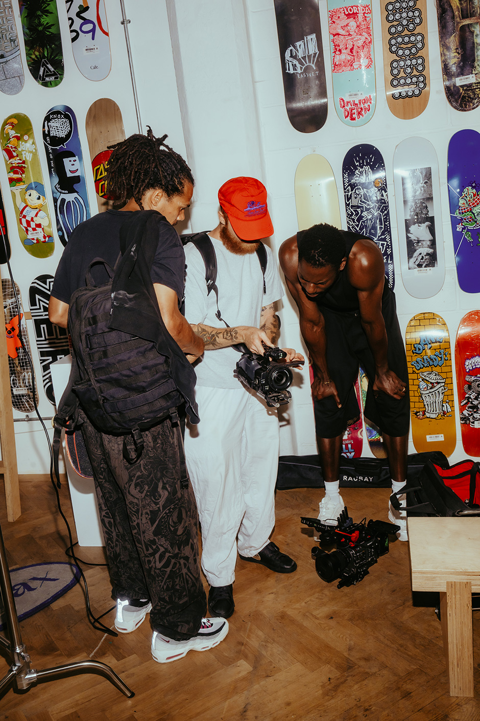 Behind the scenes of the