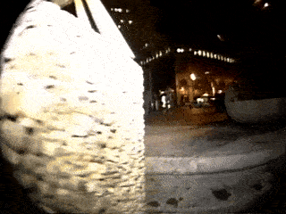 Josh Kalis three piece at Embarcadero from the Toy Machine