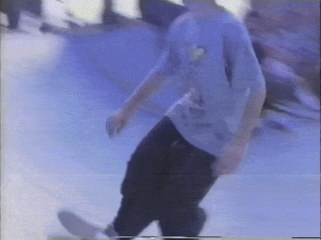 Mike Carroll mini ramp magic on a mini ramp in Shrewsbury in 1992