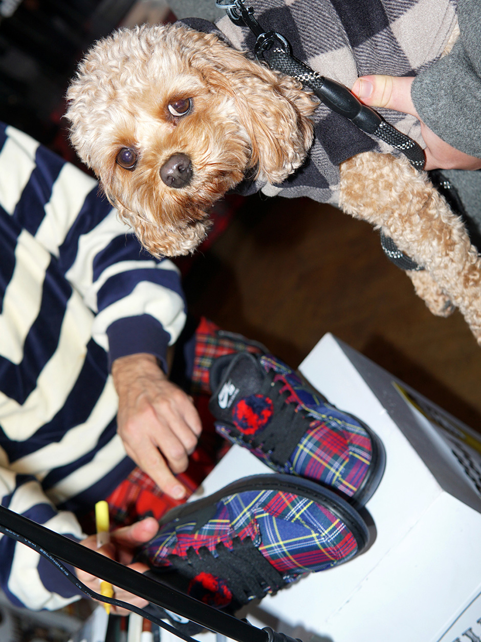 The Nardwuar Dunk Low brought out all kinds of fans
