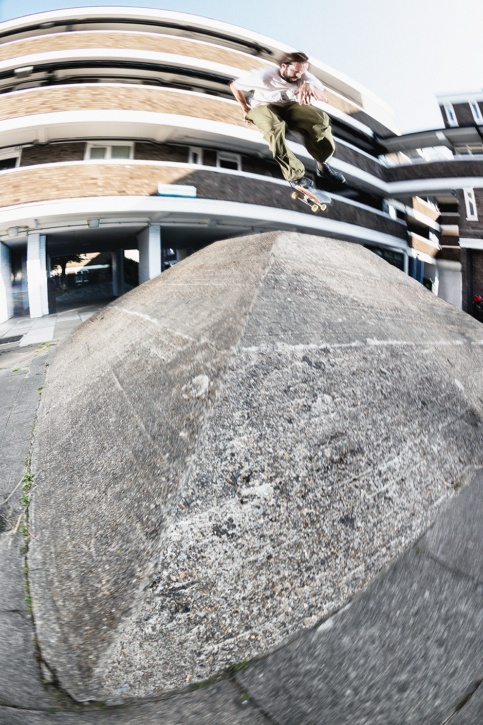 Al Hodgson fakie hardflips an awkward hip for Henry Kingsford's lens. Read on for the Backstory