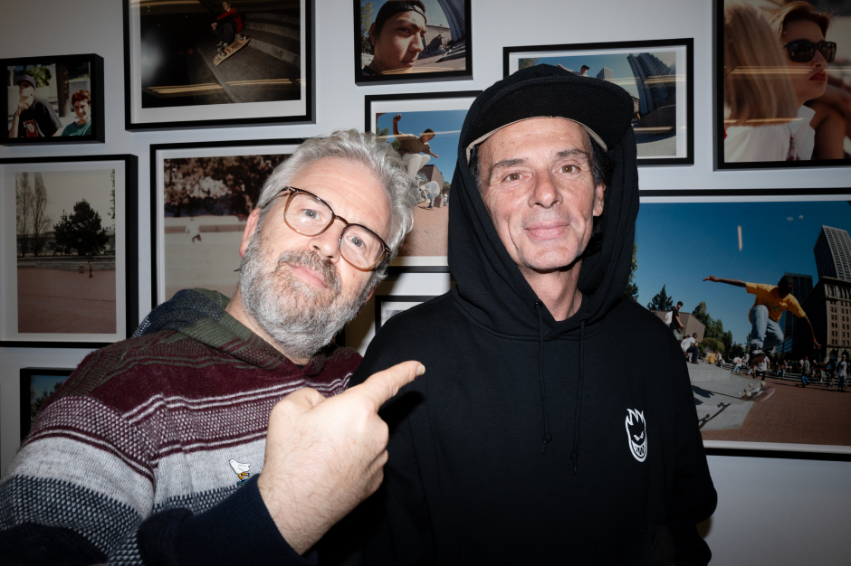 Jacob Rosenberg and James Kelch on opening night shot by Stephen Vanasco