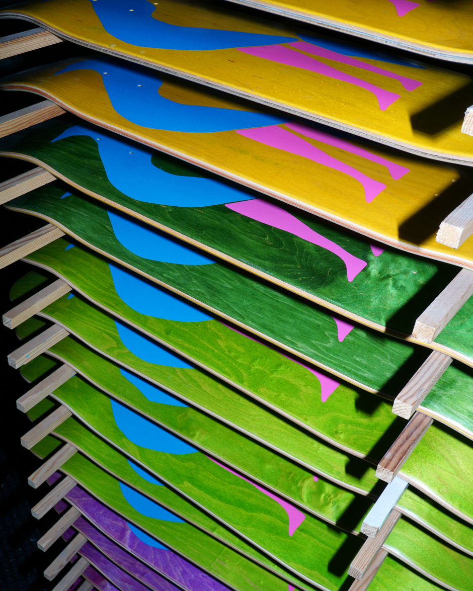 The Parra x Slam collab boards coming soon