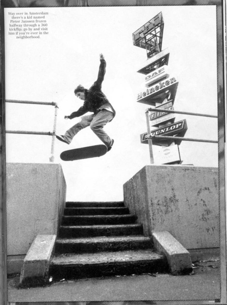 Pieter Janssen 360 flips. Miki Vuckovich shoots