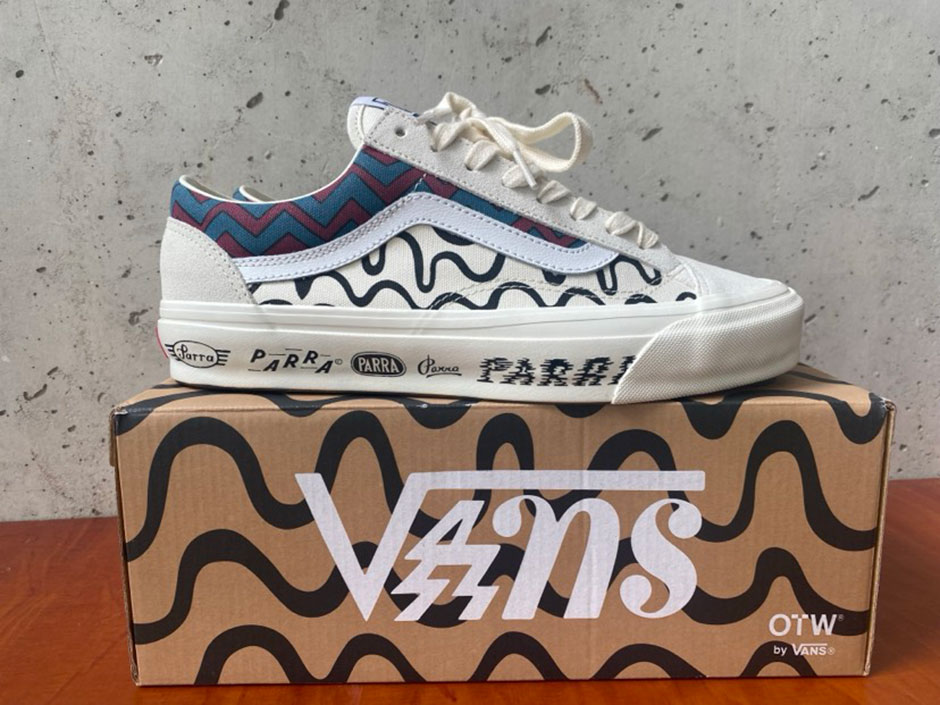 An early Parra designed Old Skool 36+ sample that never made it to production