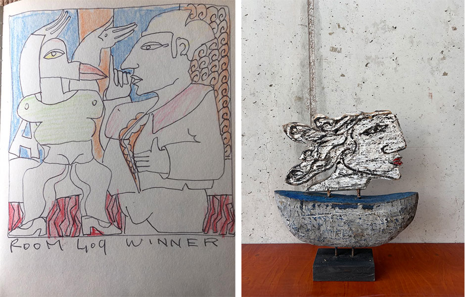 Piet Parra's father's work is still inspiring him