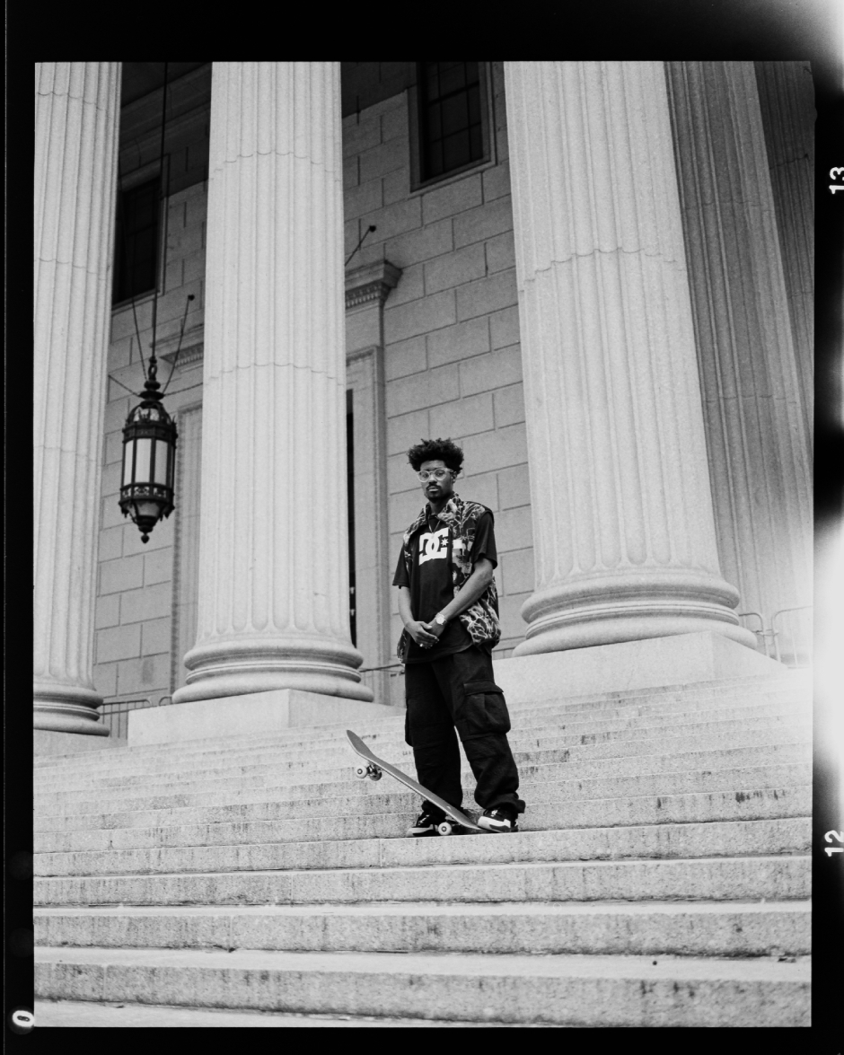 Jahmir Brown's at the courthouse. PH: Mike Heikkila