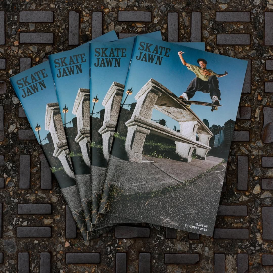 Jahmir Brown's Skate Jawn cover shot by Mike Heikkila