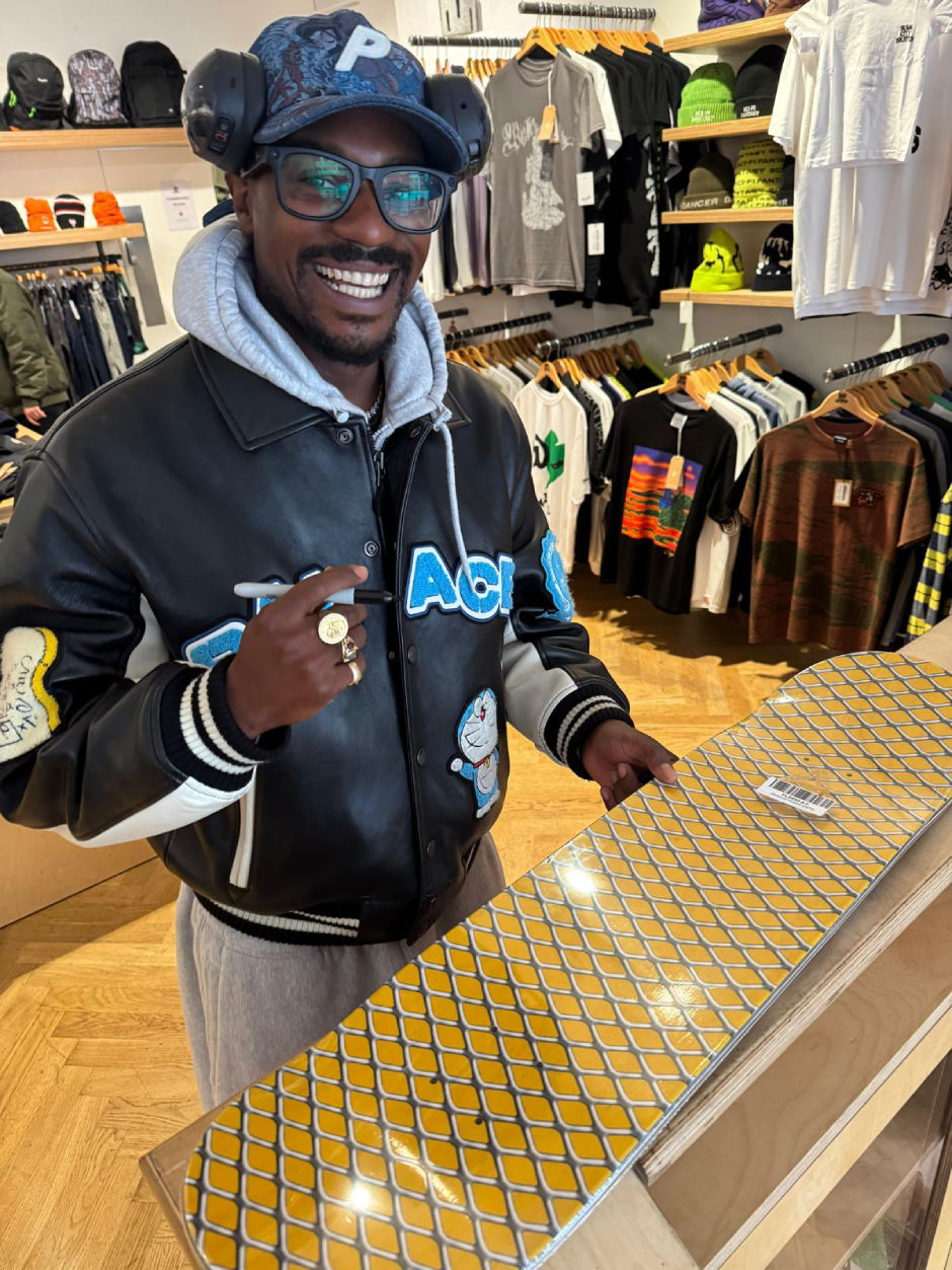 Jahmir Brown in Slam City Skates London