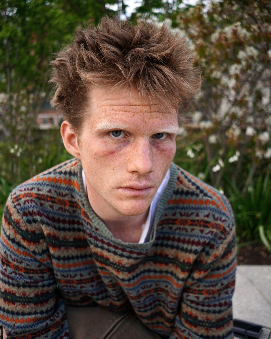 Pat Coghlan portrait for his Slam City Skates 