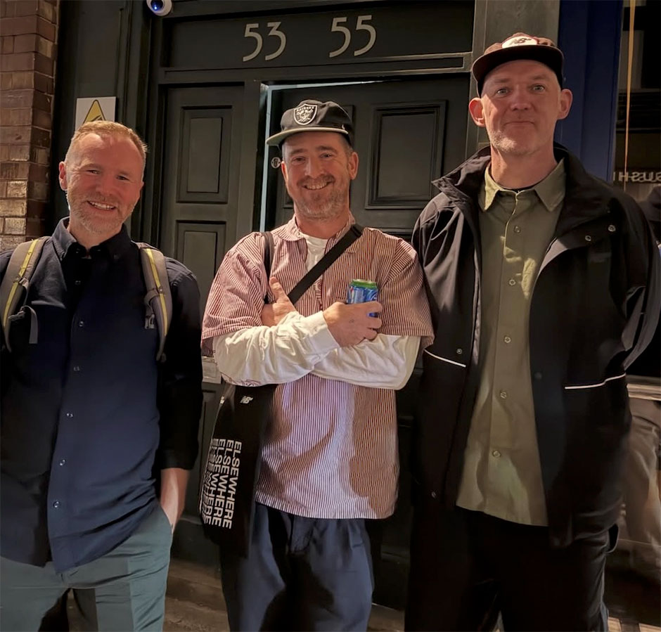 Peter Lee, Sebastian Palmer, and Neil Macdonald
