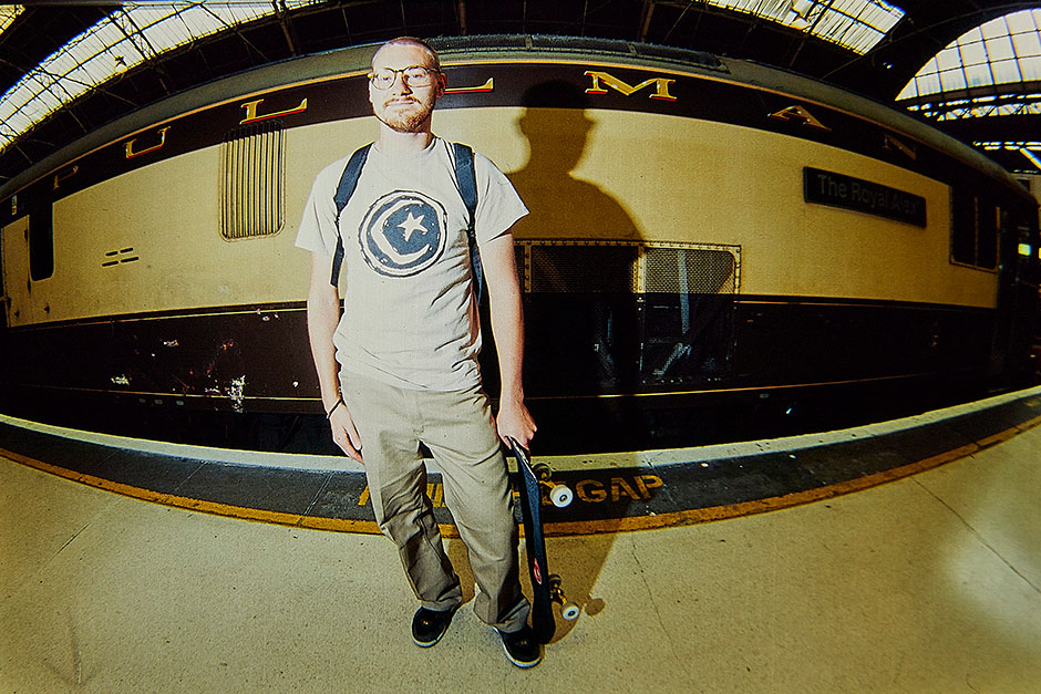 Chris Pulman and some namesake rolling stock 