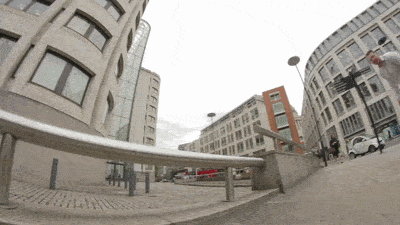 Chris Pulman with a healthy crack nollie captured by Mark Jackson