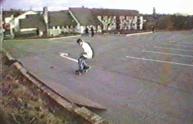 Chris Pulman takes a no-comply further on a makeshift Welsh bank