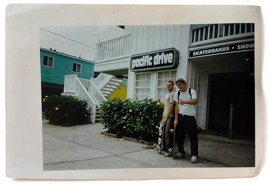 Chris Pulman with Steve Bevan at Pacific Drive shot by Tidy Mike