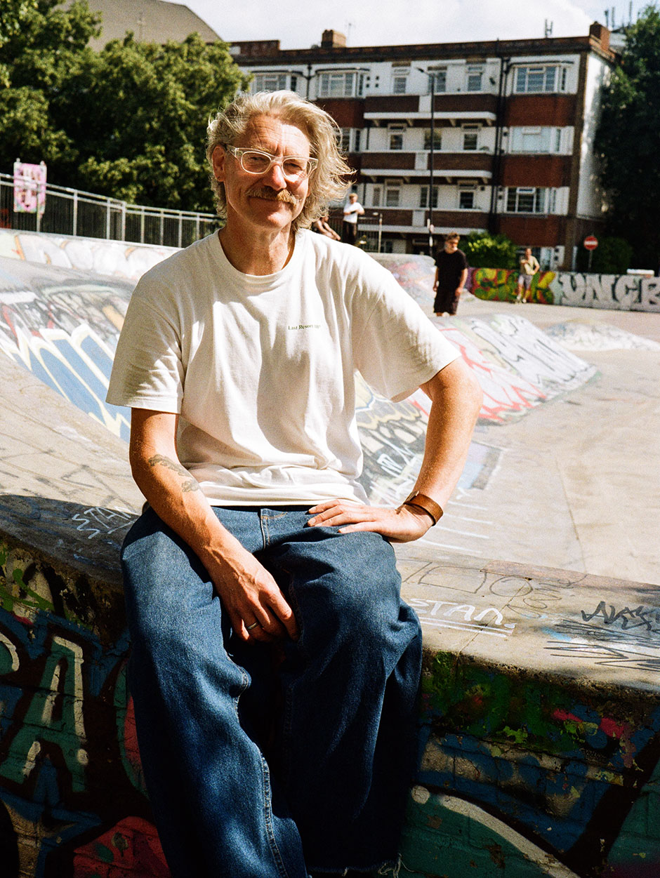 Chris Pulman at Stockwell shot by Tom Delion for his Slam City Skates Interview