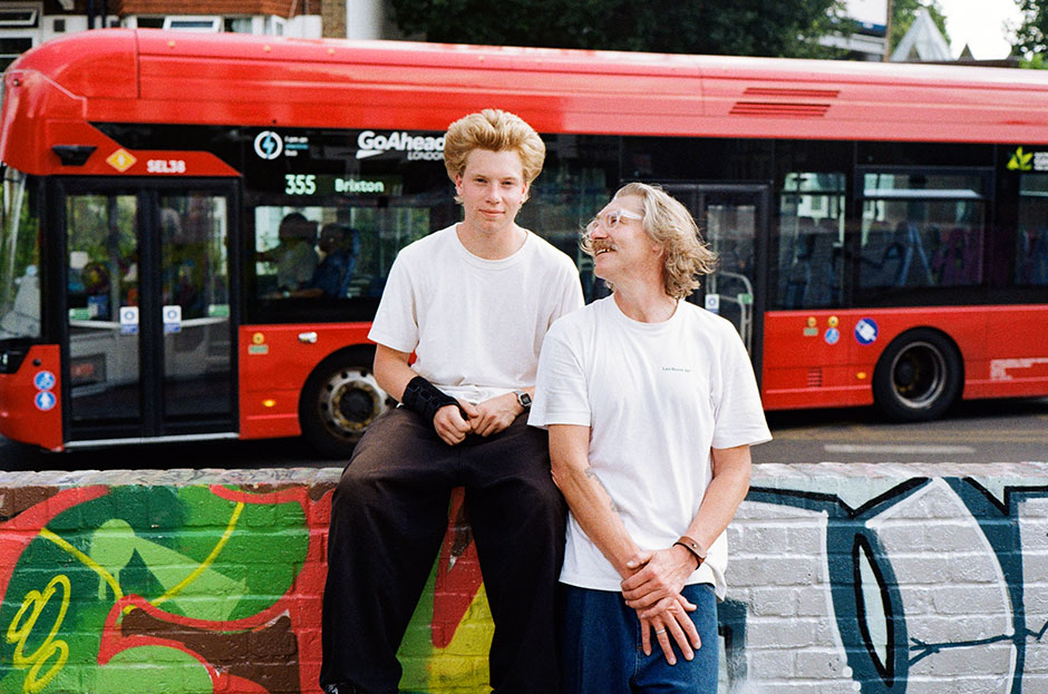 Chris Pulman and his son Keith Pulman at Stockwell shot by Tom Delion