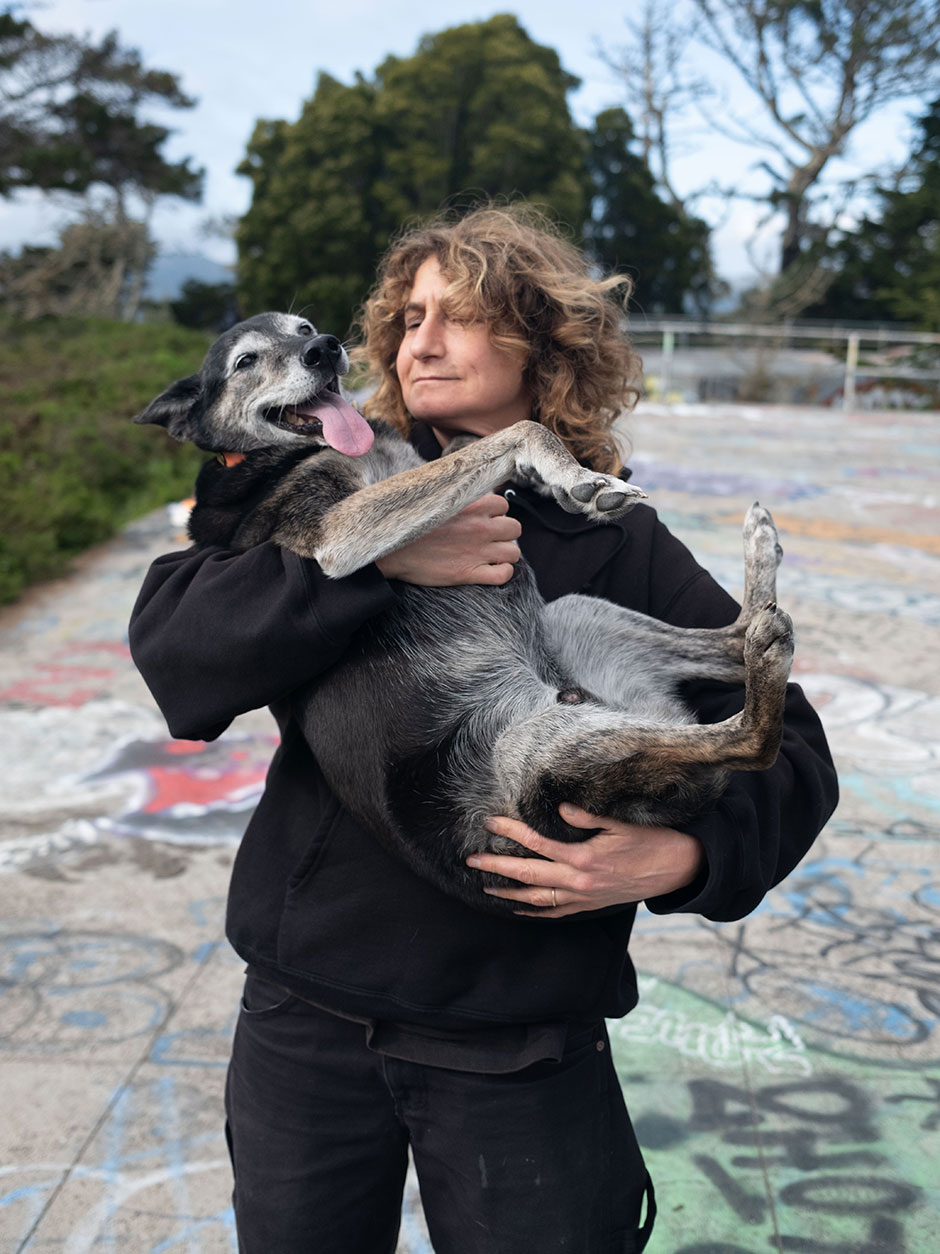 Elissa Steamer portrait for her Slam City Skates 